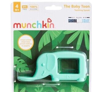 Munchkin The Baby Toon Teether Spoon 4+ months Elephant set of 2